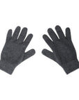 Grey Merinosilk Gloves - Kapeka NZ