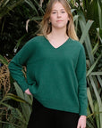 Merinosilk Classic V neck Sweater