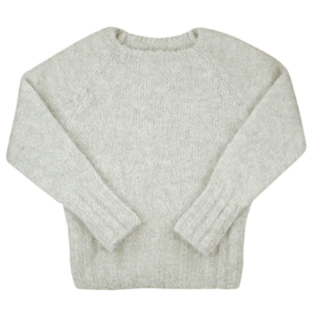 Light gray sweater on a white background