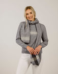 Cashmere Crystal Sweater - Kapeka NZ