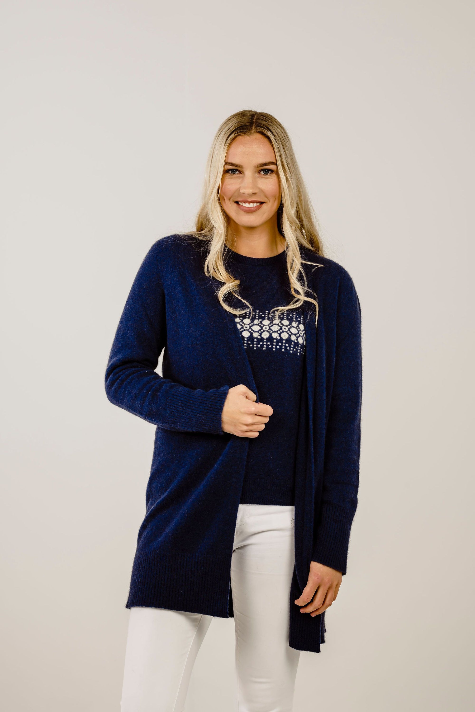 Cashmere Crystal Sweater - Kapeka NZ