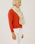 Cashmere Cropped Sweater - Kapeka NZ