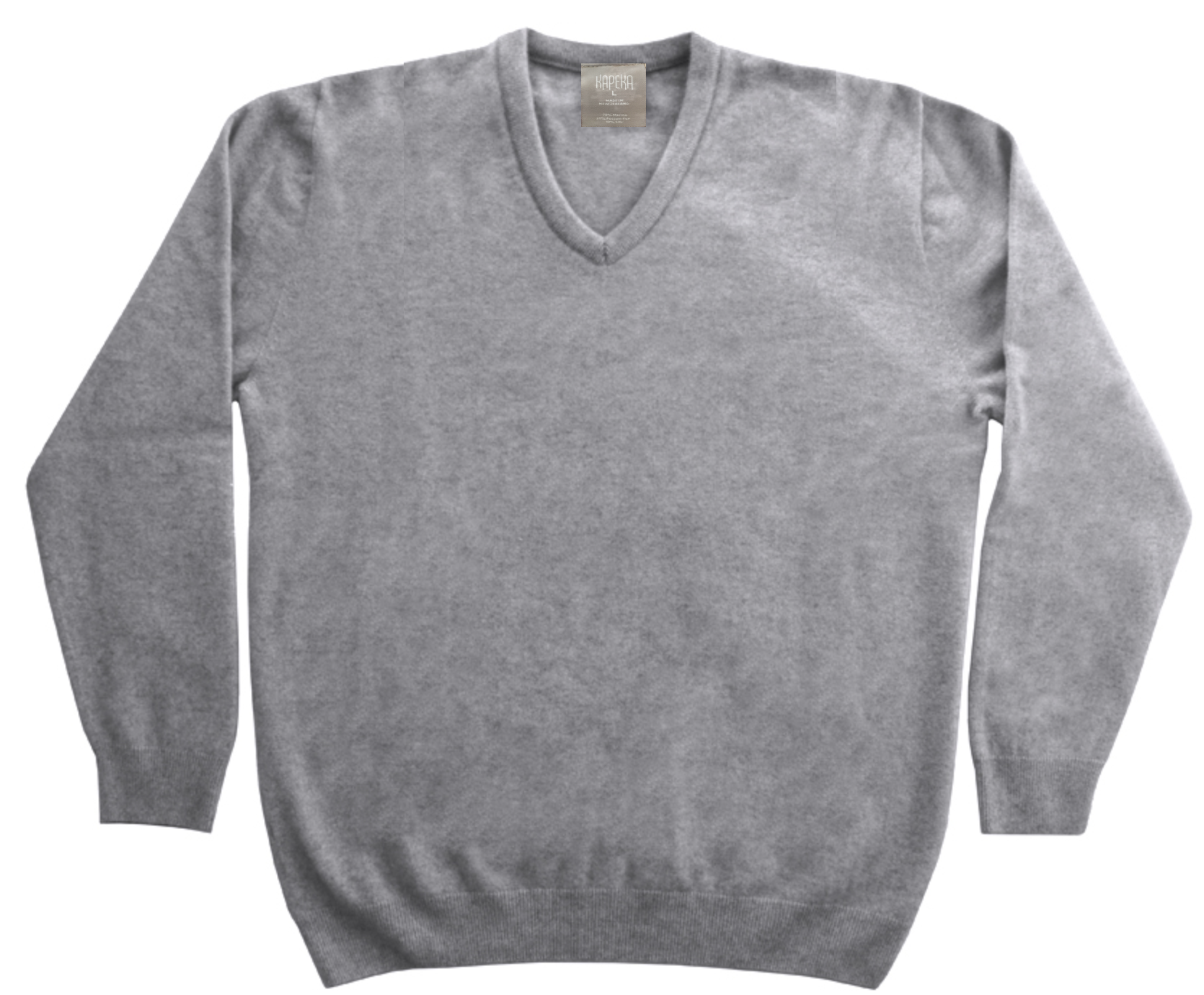 Merinosilk V Neck Sweater - Kapeka NZ