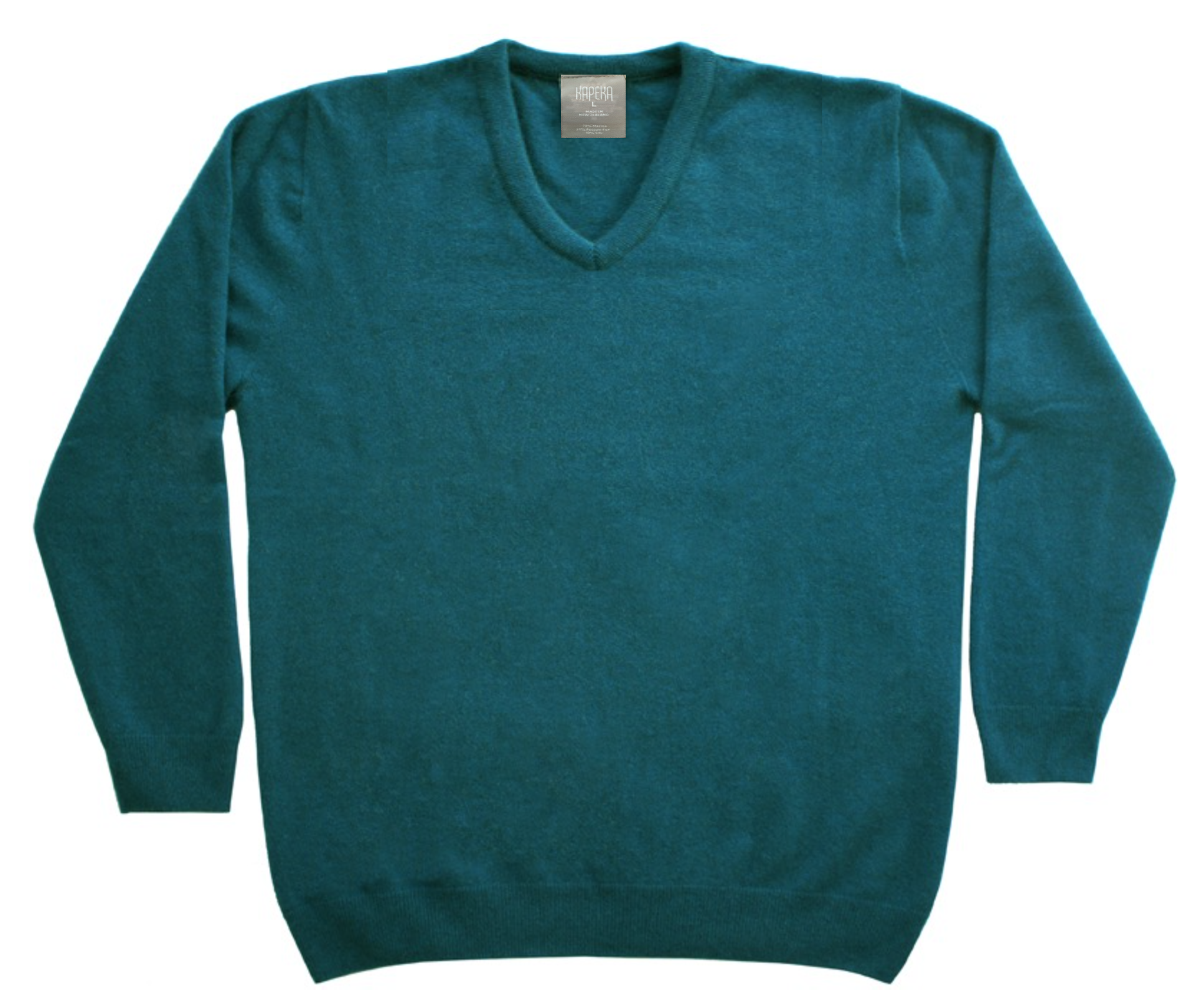 Merinosilk V Neck Sweater - Kapeka NZ