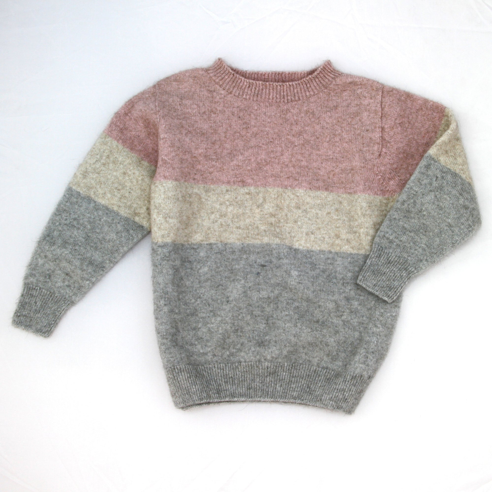 Pink Merino Possum kids Sweater