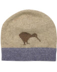 Kids Merinosilk Kiwi Beanie - Kapeka NZ. Protect your child from the cold and keep them warm in this cute Possum Merino beanie. Our feathery friend the kiwi will keep your child cosy and cuddly.